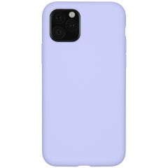 Accezz Coque Liquid Silicone iPhone 11 Pro - Violet