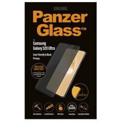 PanzerGlass Protection d'écran Privacy en verre trempé Case Friendly Galaxy S20 Ultra
