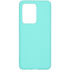 iMoshion Coque Color Samsung Galaxy S20 Ultra - Turquoise