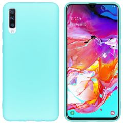 iMoshion Coque Color Samsung Galaxy A70 - Turquoise