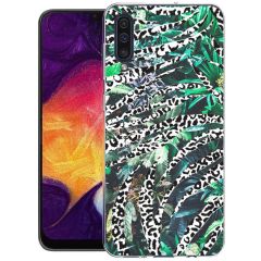 iMoshion Coque Design Galaxy A50 / A30s - Jungle - Blanc / Noir