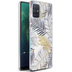 iMoshion Coque Design Samsung Galaxy A71 - Glamour Botanic