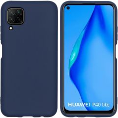 iMoshion Coque Color Huawei P40 Lite - Bleu foncé