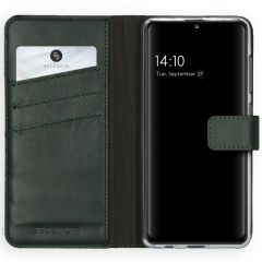 Selencia Étui de téléphone en cuir véritable Samsung Galaxy A41