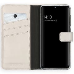 Selencia Étui de téléphone en cuir véritable Samsung Galaxy A41