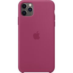 Apple Coque en silicone iPhone 11 Pro Max - Pomegranate