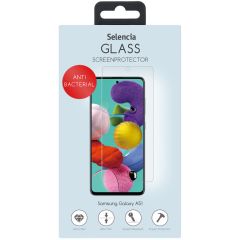 Selencia Protection d'écran en verre trempé antibactérienne en verre Galaxy A51