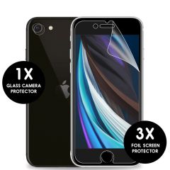 iMoshion Protection d'écran + Appareil photo iPhone SE (2020)/8/7