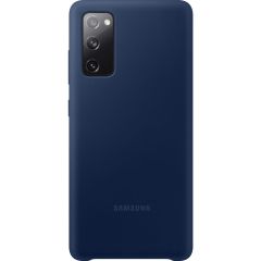 Samsung Coque en silicone Galaxy S20 FE - Bleu foncé