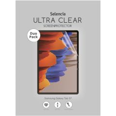 Selencia Protection d'écran Duo Pack Ultra Clear Galaxy Tab S7 / S8