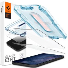 Spigen Protection d'écran en verre trempé GLAStR Fit + Applicator iPhone 12 Mini