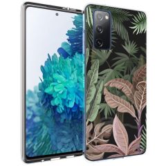 iMoshion Coque Design Samsung Galaxy S20 FE - Jungle - Vert / Rose