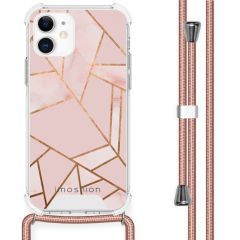 iMoshion Coque Design avec cordon iPhone 12 Mini - Pink Graphic