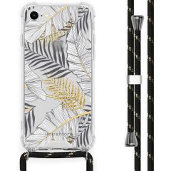 iMoshion Coque Design avec cordon iPhone SE (2022 / 2020) / 8 / 7 - Glamour Botanic