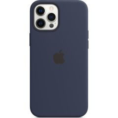Apple Coque en silicone MagSafe iPhone 12 Pro Max - Deep Navy