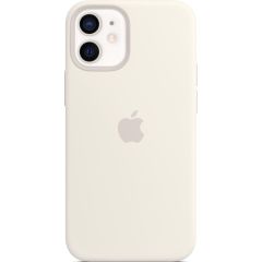 Apple Coque en silicone MagSafe iPhone 12 Mini - White