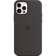 Apple Coque en silicone MagSafe iPhone 12 Pro Max - Black