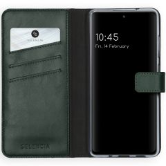 Selencia Étui de téléphone en cuir véritable Samsung Galaxy S20 FE