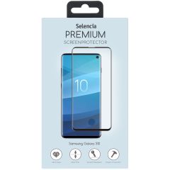Selencia Protection d'écran ultrasonic sensor premium en verre trempé Samsung Galaxy S10