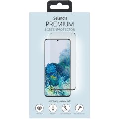 Selencia Protection d'écran ultrasonic sensor premium en verre trempé Samsung Galaxy S20