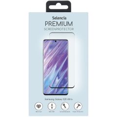 Selencia Protection d'écran ultrasonic sensor premium en verre trempé Samsung Galaxy S20 Ultra