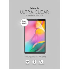 Selencia Protection d'écran Duo Pack Clear Samsung Tab A 10.1 (2019)
