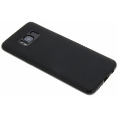 Coque silicone Carbon Samsung Galaxy S8 - Noir