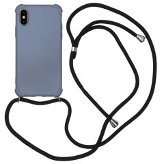 iMoshion Coque Color avec cordon iPhone Xs / X