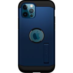 Spigen Coque Tough Armor iPhone 12 (Pro) - Bleu foncé