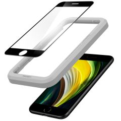 Spigen Protection d'écran en verre trempé AlignMaster Cover iPhone SE (2022 / 2020) / 8 /7