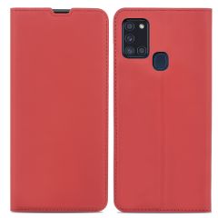 iMoshion Étui de téléphone Slim Folio Samsung Galaxy A21s - Rouge