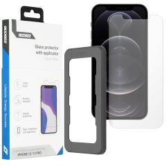 Accezz Protection d'écran en verre trempé Glass + Applicateur iPhone 12 (Pro)