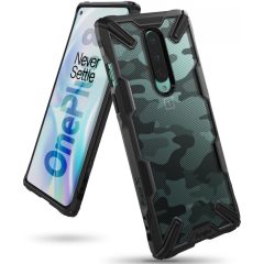 Ringke Coque Fusion X Design OnePlus 8 - Camouflage Noir