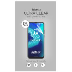 Selencia Protection d'écran Duo Pack Motorola Moto G8 Power Lite