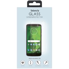 Selencia Protection d'écran en verre trempé Motorola Moto G6