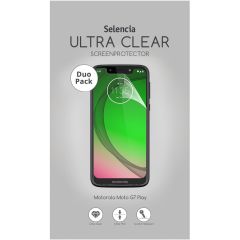 Selencia Protection d'écran Duo Pack Clear Motorola Moto G7 Play