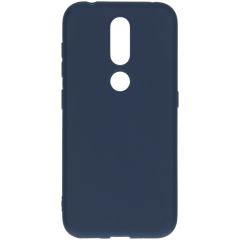 iMoshion Coque Couleur Nokia 4.2 - Bleu foncé
