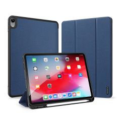 Dux Ducis Étui de téléphone portefeuille Domo iPad Air (2022 / 2020) - Bleu foncé