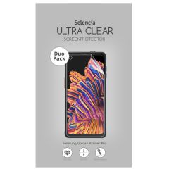 Selencia Protection d'écran Duo Pack Ultra Clear Galaxy Xcover Pro