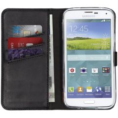Selencia Étui de téléphone en cuir véritable Galaxy S5 (Plus) / Neo