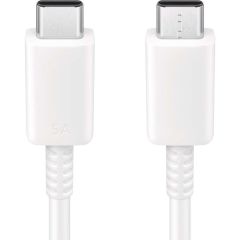 Samsung Câble USB-C vers USB-C 5A - 1 mètre - Blanc