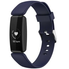 iMoshion Bracelet silicone Fitbit Inspire 2 - Bleu foncé