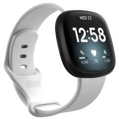 iMoshion Bracelet silicone Fitbit Sense / Versa 3 - Blanc