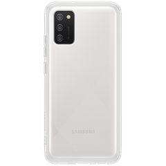 Samsung Coque Silicone Clear Galaxy A02s - Transparent
