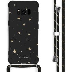 iMoshion Coque Design avec cordon Samsung Galaxy S8 - Etoiles - Noir