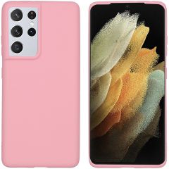 iMoshion Coque Color Samsung Galaxy S21 Ultra - Rose