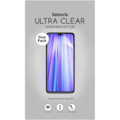 Selencia Protection d'écran Duo Pack Ultra Clear Xiaomi Redmi Note 8T