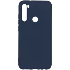 iMoshion Coque Couleur Xiaomi Redmi Note 8 / Note 8 (2021) - Bleu foncé