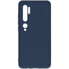 iMoshion Coque Color Xiaomi Mi Note 10 (Pro) - Bleu foncé