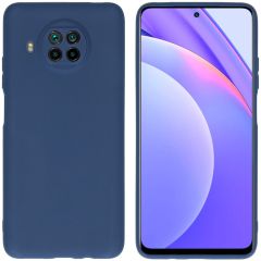 iMoshion Coque Couleur Xiaomi Mi 10T Lite - Bleu foncé